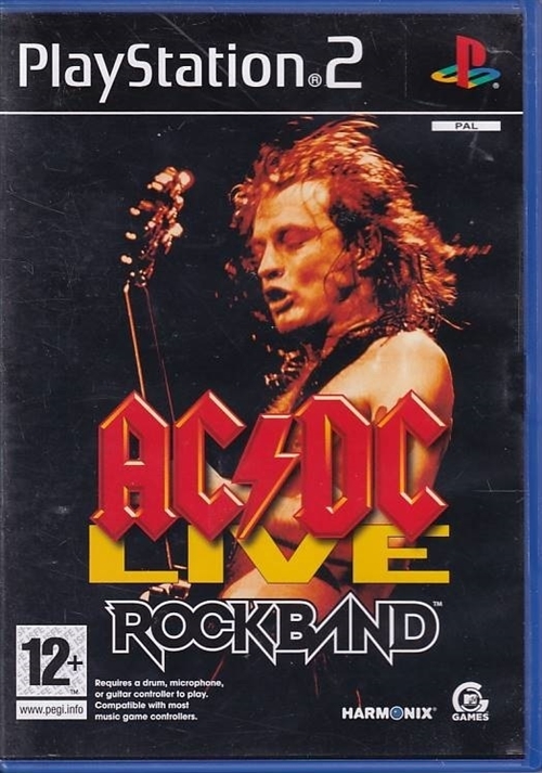 ACDC Live Rock Band - PS2 (B Grade) (Genbrug)